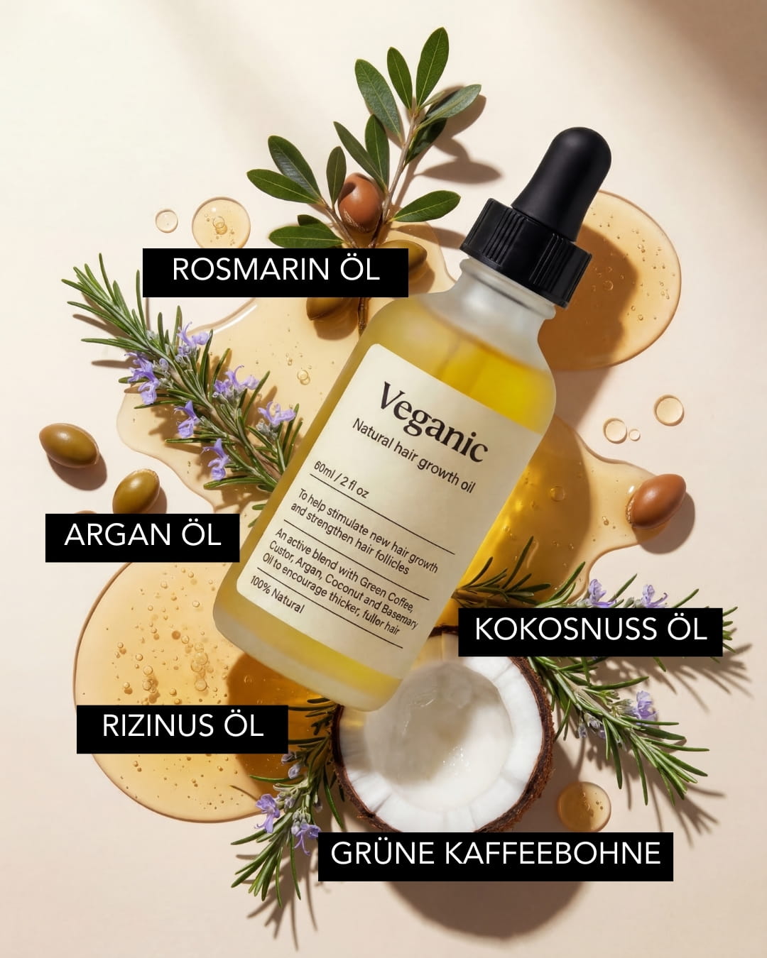 Haaröl richtig anwenden: So bekommst du weiche, glänzende Haare
