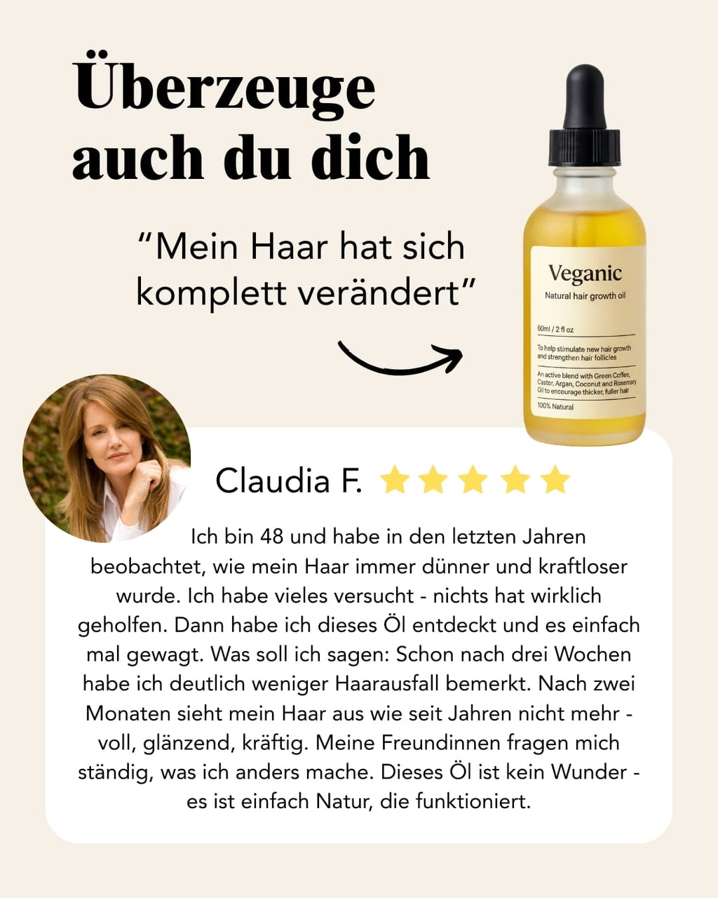 2x Veganic Haaröl
